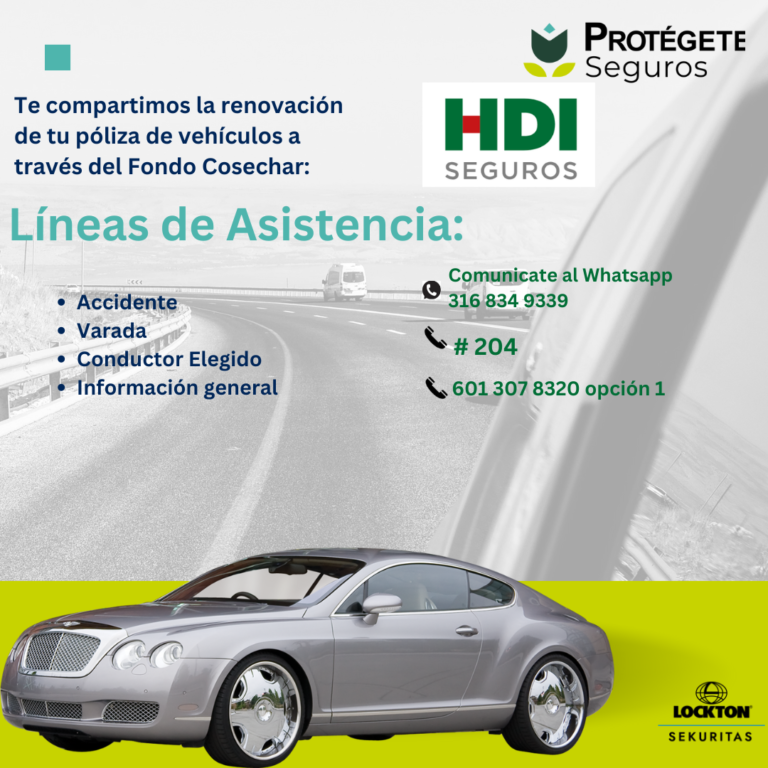 Renovación autos cosechar HDI