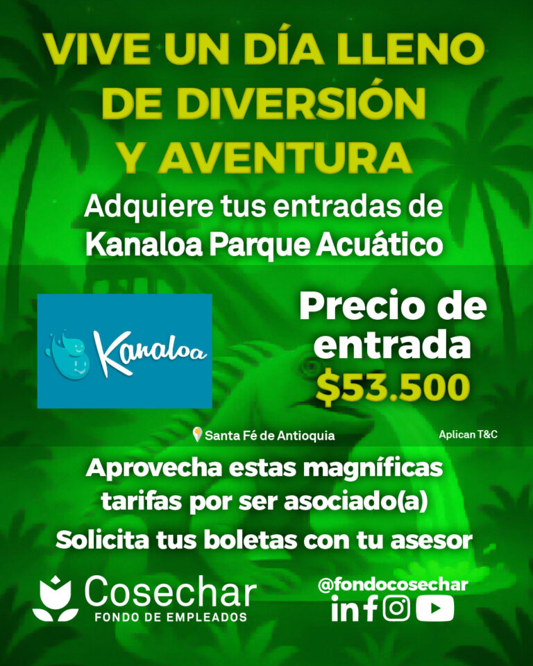 Precio boletas Bienestar Corp_Kanaloa parque acuatico