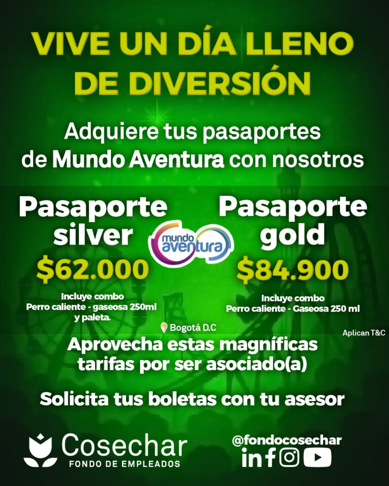 Precio boletas Bienestar Corp_Mundo Aventura