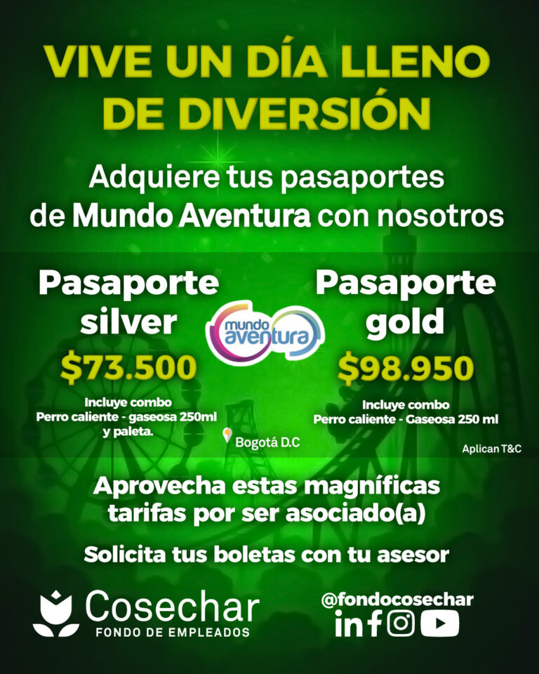 Precios Boletería_Mundo Aventura