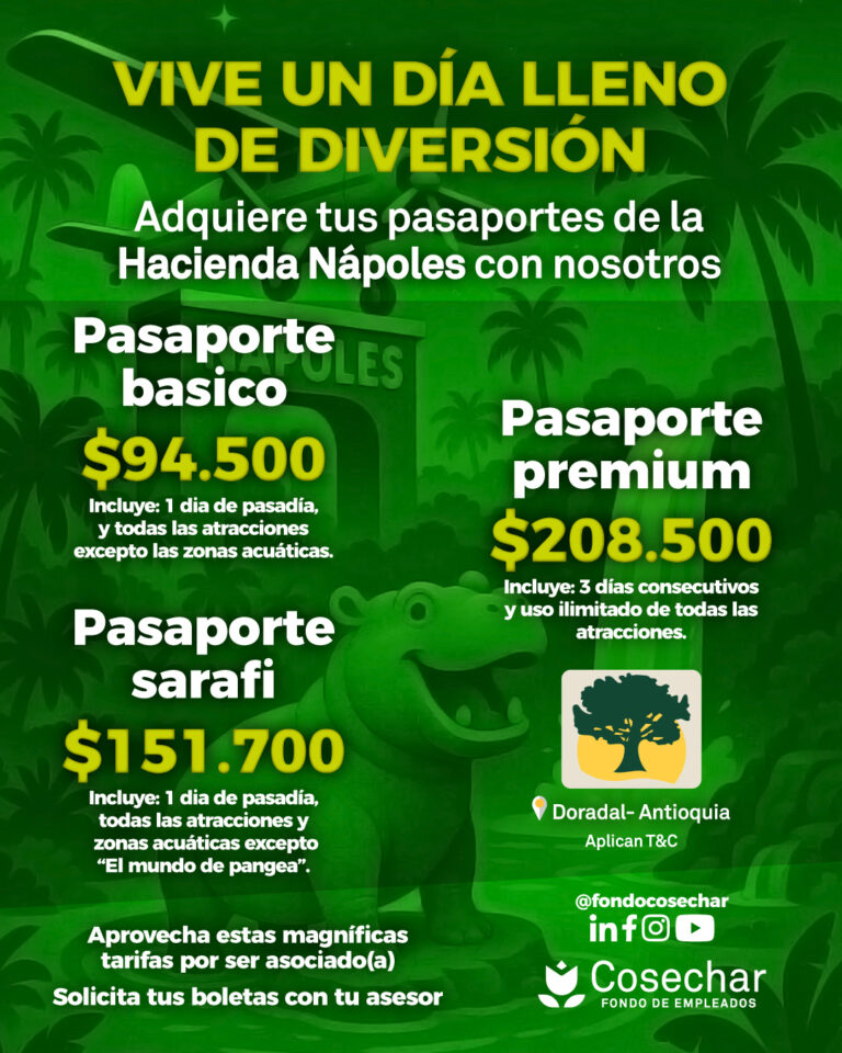 Precios Boletería Turismo_Hacienda Nápoles