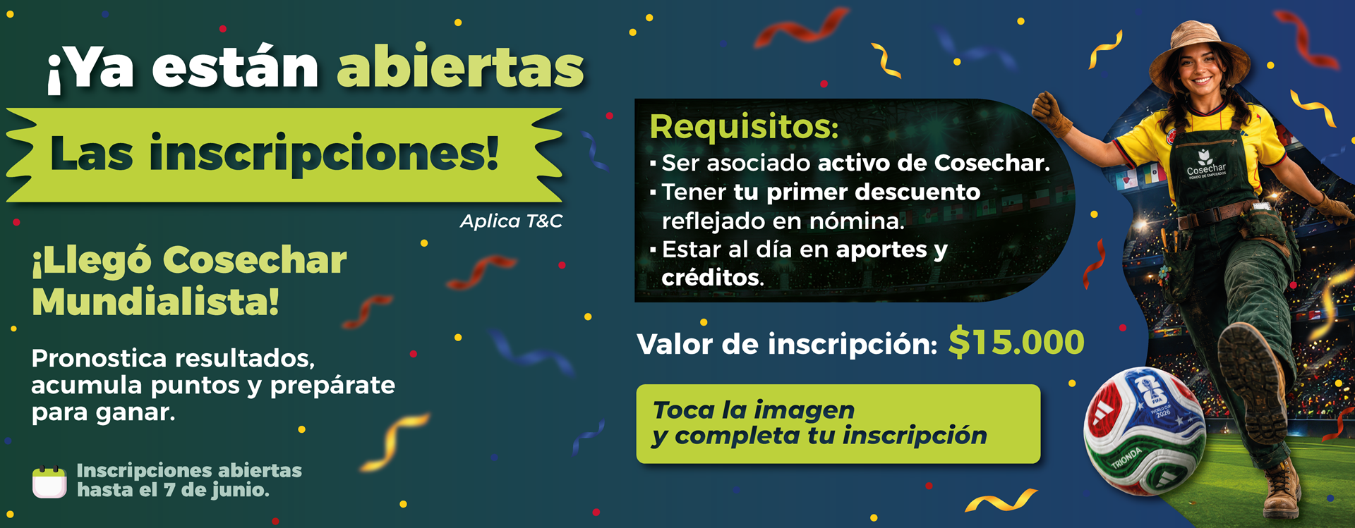 Cosechar Mundialista