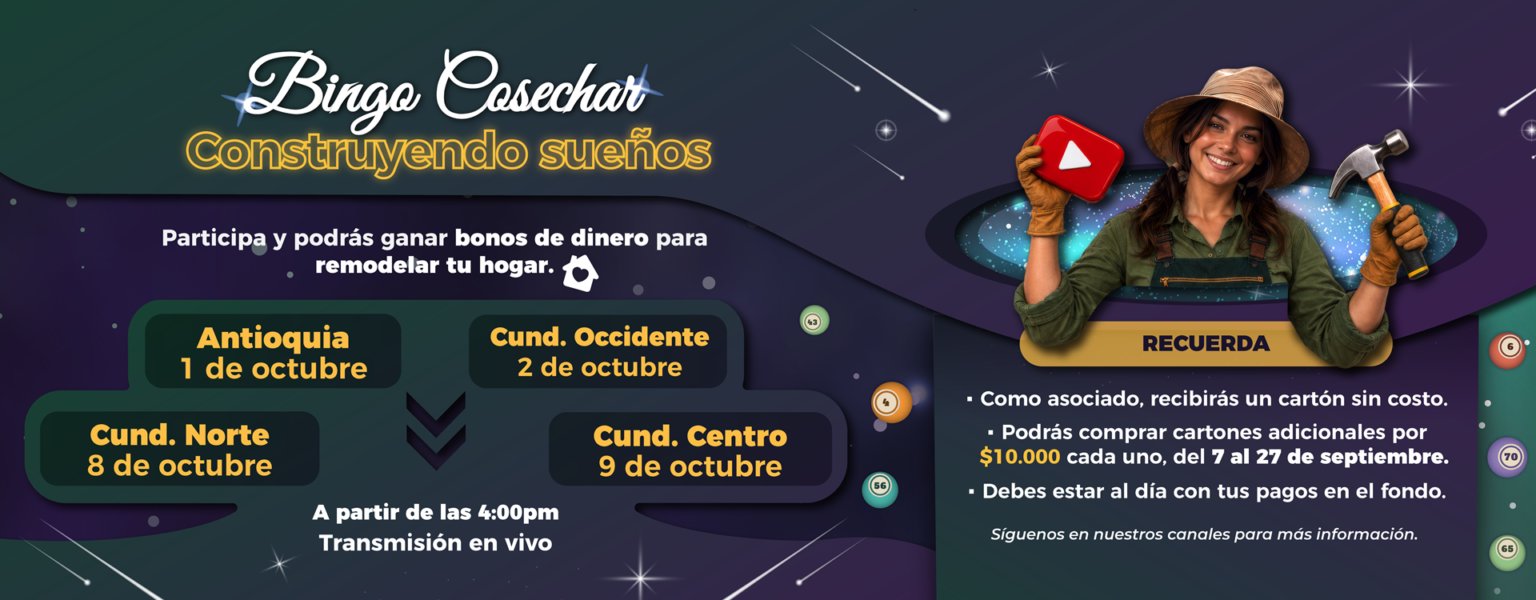 Lily indicando las fechas de Bingo 2026