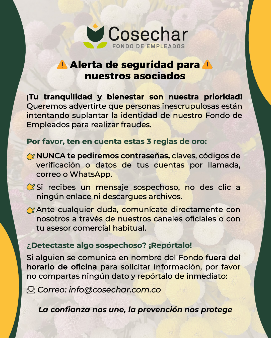 Comunicado Suplantación de Identidad Octubre 2026
